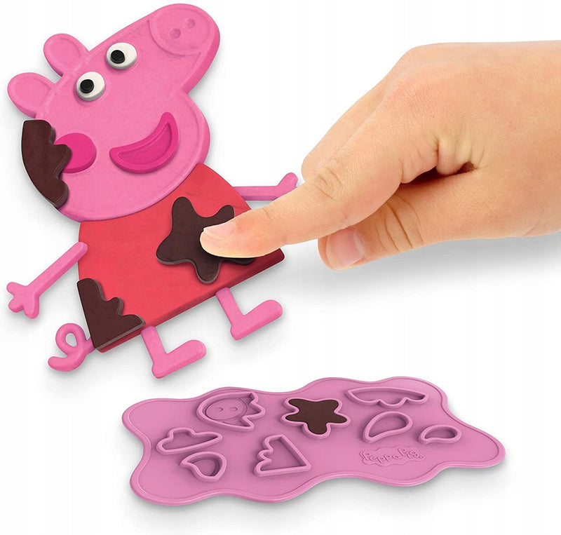 CIASTOLINA PLAY-DOH ŚWINKA PEPPA + 9 TUB - widok 5 opakowania szczegoly zabawka kolekcja