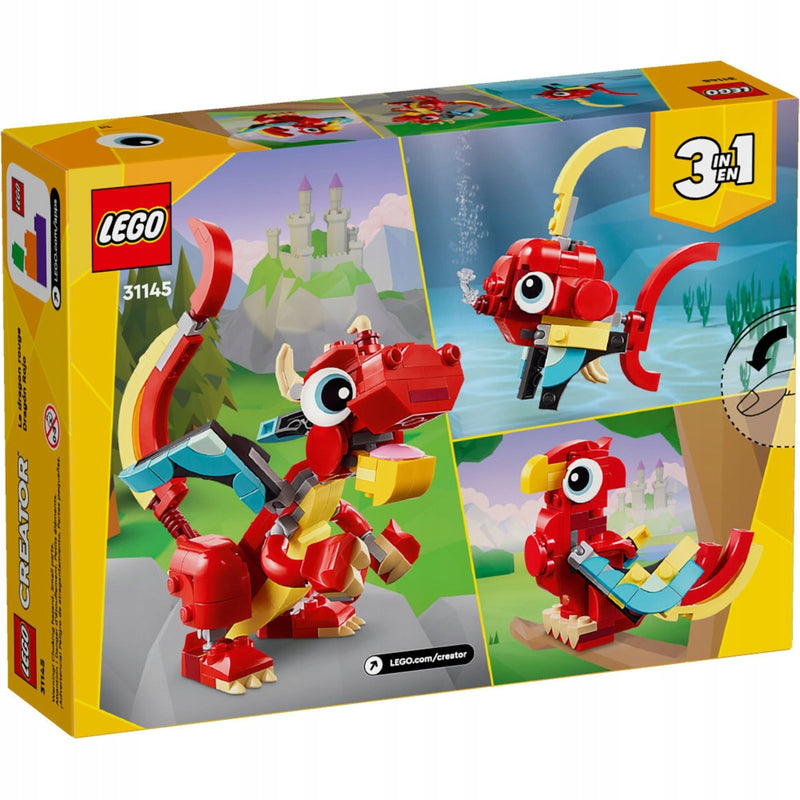 LEGO CREATOR ORYGINALNY ZESTAW KLOCKÓW 3 - widok 6 opakowania szczegoly zabawka kolekcja