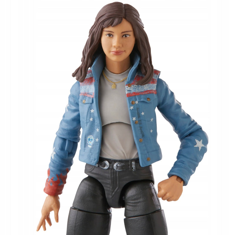 MARVEL LEGENDS RUCHOMA  AMERICA CHAVEZ 1 - widok 5 opakowania szczegoly zabawka kolekcja