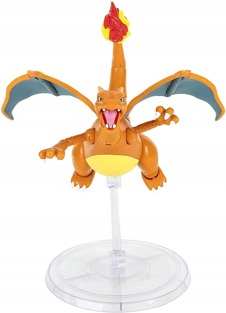 POKEMON RUCHOMA  DELUXE CHARIZARD JAZWAR - widok 5 opakowania szczegoly zabawka kolekcja