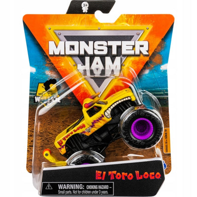 Zabawka MONSTER JAM TRUCK AUTO TERENOWE SPIN MASTER SERIA  - kolekcjonerska premium zabawki Aseo dla dzieci