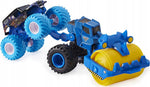 MONSTER JAM TRUCK 1:64 POJAZD BULDOŻER R - widok 5 opakowania szczegoly zabawka kolekcja