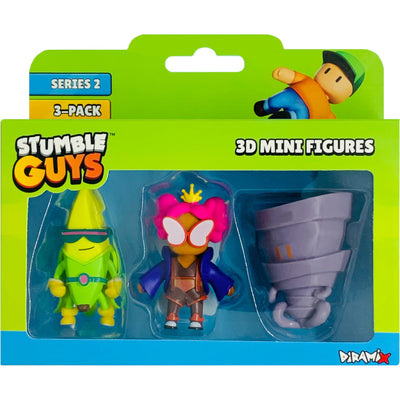 Zabawka STUMBLE GUYS ZESTAW FIGUREK 3-PAK DIRAMIX SUPER BA - kolekcjonerska Diramix premium dla dzieci