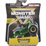 Zabawka MONSTER JAM TRUCK AUTO TERENOWE BREAKING WORLD REC - kolekcjonerska premium zabawki Aseo dla dzieci