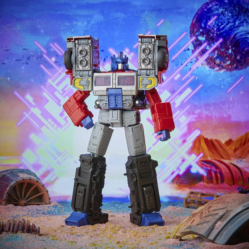 TRANSFORMERS LEGACY LEADER CLASS TAKARA  - widok 3 opakowania Hasbro szczegoly kolekcja
