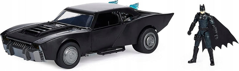 BATMAN DC THE MOVIE POJAZD BATMOBIL + - widok 2 opakowania szczegoly zabawka kolekcja