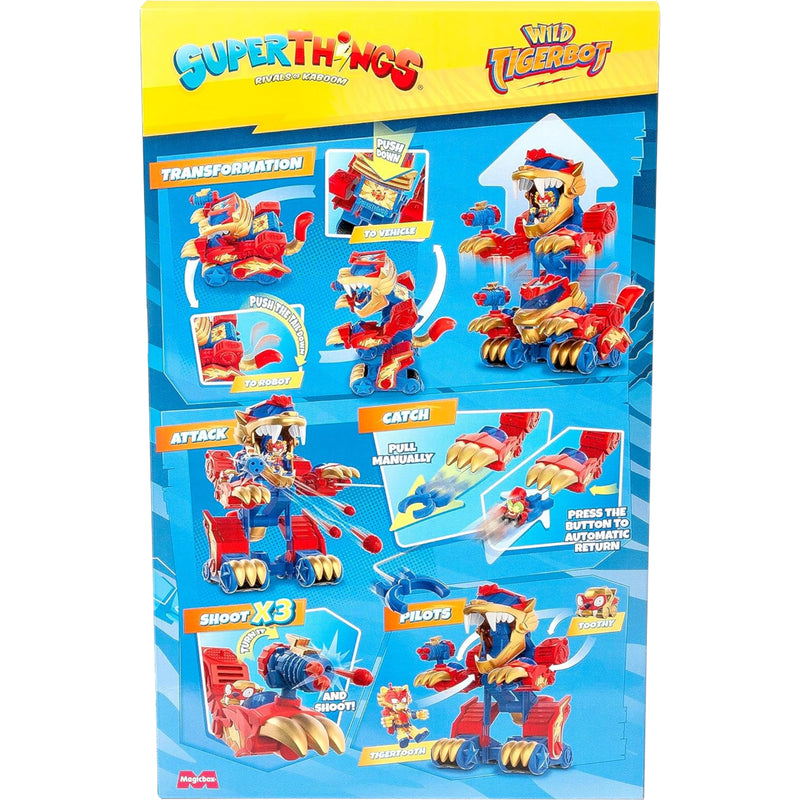 SUPER THINGS ZINGS RIVALS OF KABOOM ZEST - widok 2 Magic Box opakowanie szczegoly collectible