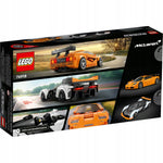 LEGO SPEED CHAMPIONS ZESTAW KLOCKÓW MCLA - widok 3 opakowania szczegoly zabawka kolekcja