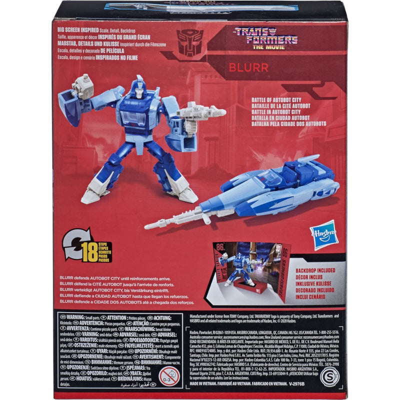 TRANSFORMERS THE MOVIE STUDIO SERIES TAK - widok 2 opakowania Hasbro szczegoly kolekcja