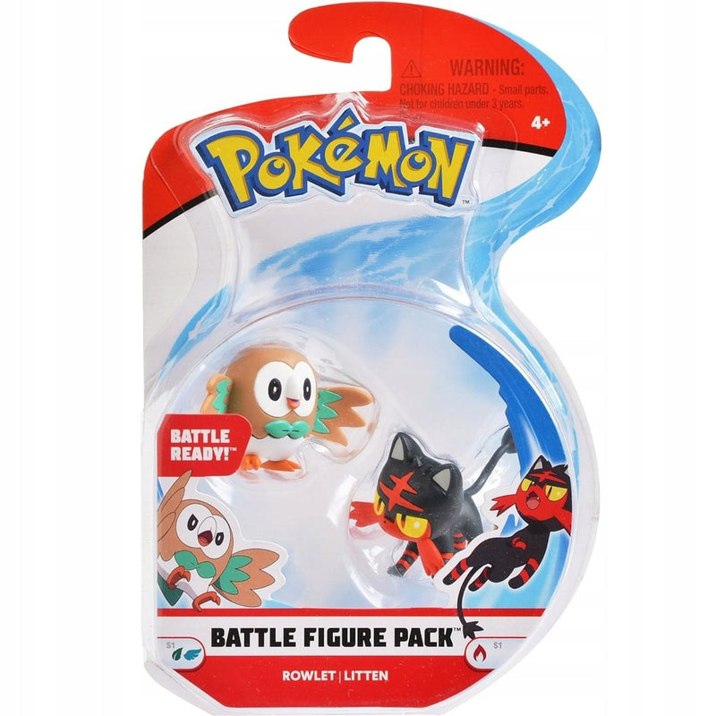 Zabawka POKEMON BATTLE FIGURE PACK 2-PAK ORYGINALNE FIGURK - kolekcjonerska premium zabawki Aseo dla dzieci