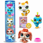 Zabawka LITTLEST PET SHOP LPS SERIA 1 PET TRIO ZESTAW 3-PA - kolekcjonerska TM Toys premium dla dzieci