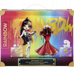 RAINBOW HIGH COLLECTOR DOLL LALKA JETT D - widok 7 opakowania szczegoly zabawka kolekcja