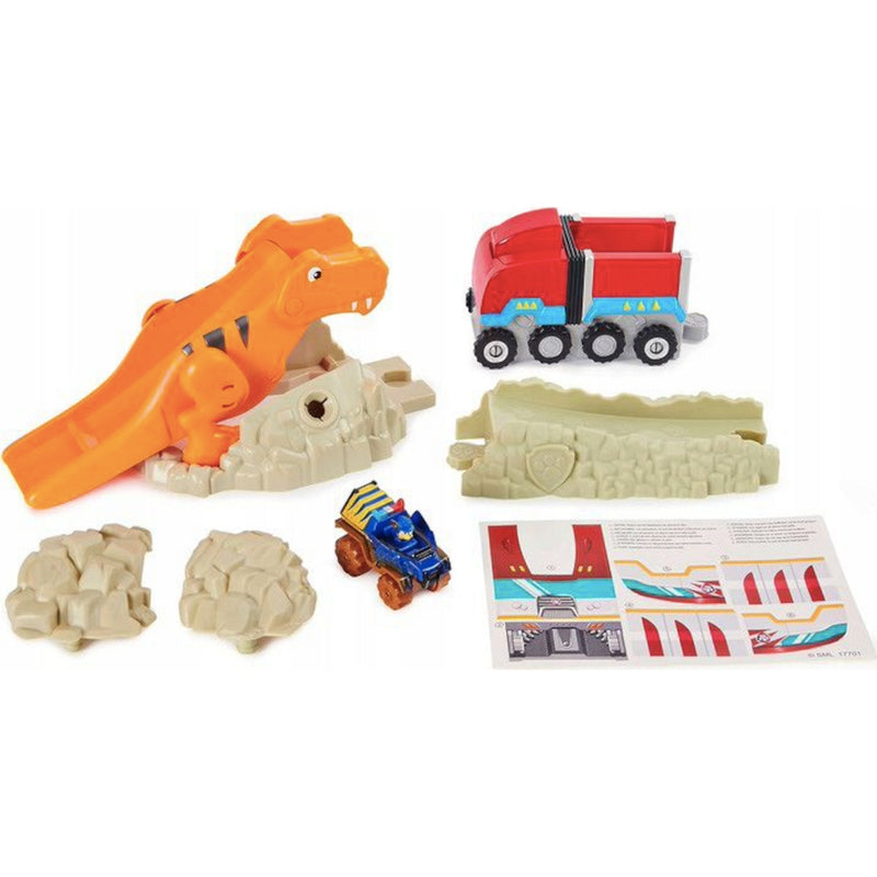 PSI PATROL ZESTAW CHASE T-REX RESCUE SET - widok 2 opakowania szczegoly zabawka kolekcja