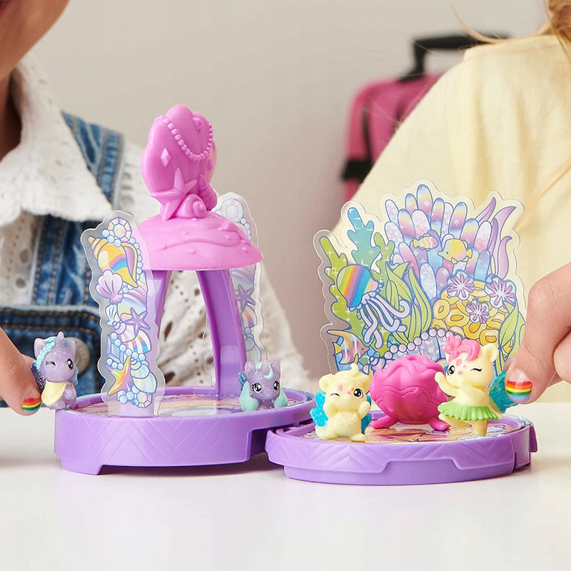 HATCHIMALS COLLEGGTIBLES ZESTAW RAINBOW  - widok 5 opakowania szczegoly zabawka kolekcja