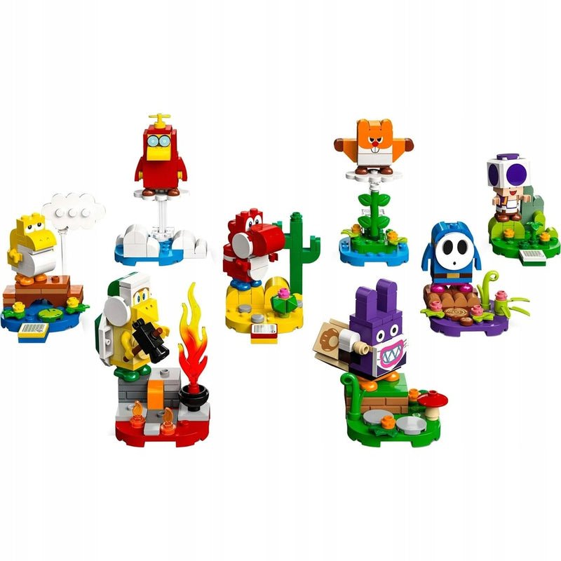 LEGO SUPER MARIO  NIESPODZIANKA SERIA 5  - widok 2 opakowania szczegoly zabawka kolekcja