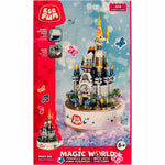KLOCKI ELEFUN MAGIC WORLD PRINCESS'S CAS - widok 3 opakowania szczegoly zabawka kolekcja