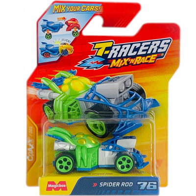 Zabawka T-RACERS 2.0 MIX 'N RACE MAGIC BOX CRAZY 001 SAMOC - kolekcjonerska premium zabawki Aseo dla dzieci
