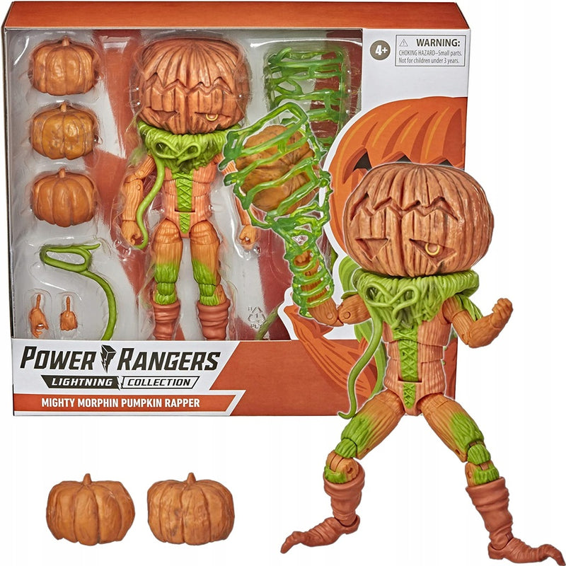 Zabawka POWER RANGERS MIGHTY MORPHIN PUMPKIN RAPPER HASBRO - kolekcjonerska premium zabawki Aseo dla dzieci