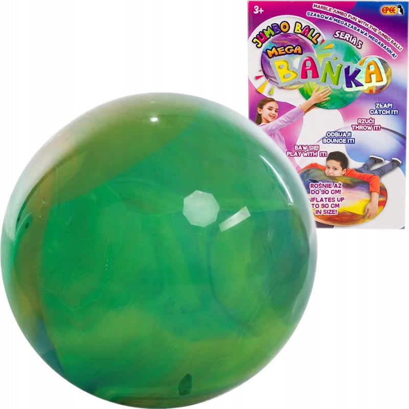 Zabawka MEGA BAŃKA DMUCHANA PIŁKA BALONOWA KOLOROWY MIX #2 - kolekcjonerska premium zabawki Aseo dla dzieci