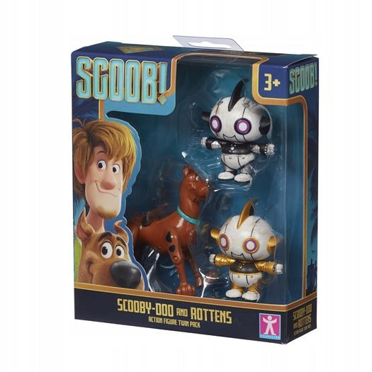 SCOOBY DOO FIGURKI SCOOBY-DOO ROTTENS RO - widok 3 opakowania szczegoly zabawka kolekcja