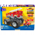 Zabawka MEGA HOT WHEELS MONSTER TRUCK 5-ALARM + ŁAZIK ATV  - kolekcjonerska premium zabawki Aseo dla dzieci