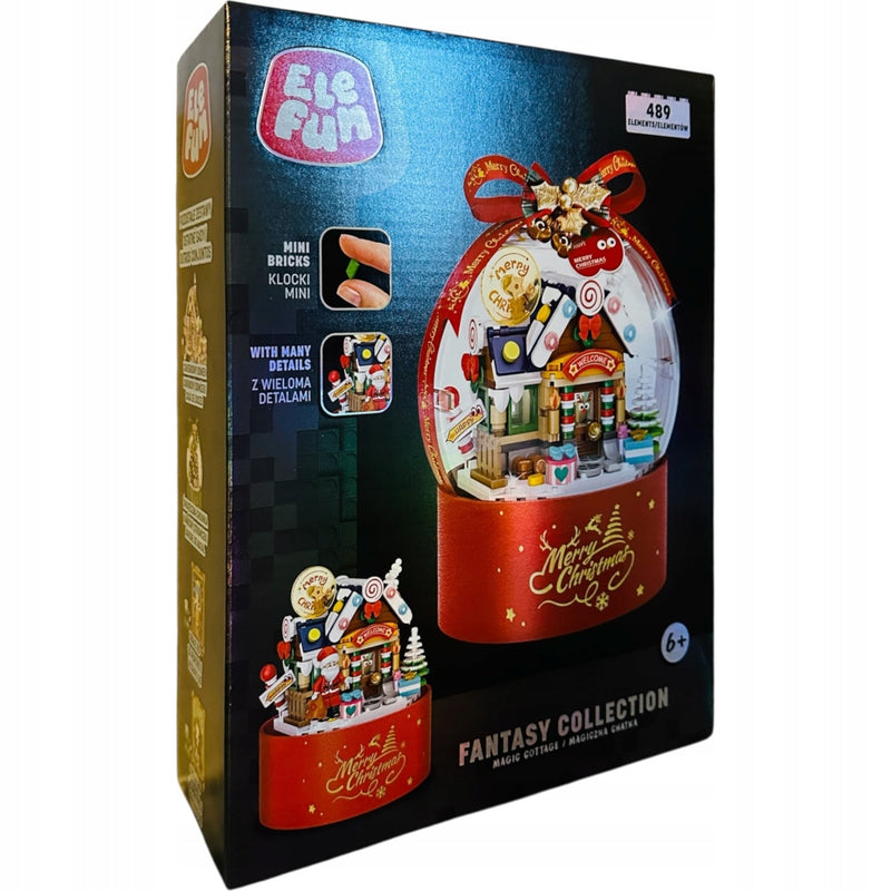 Zabawka KLOCKI ELEFUN FANTASY COLLECTION MAGIC COTTAGE MAG - kolekcjonerska premium zabawki Aseo dla dzieci