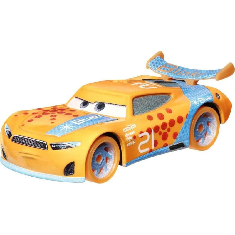 CARS GLOW RACERS AUTA METAL POJAZD ŚWIEC - widok 4 Mattel opakowanie szczegoly collectible