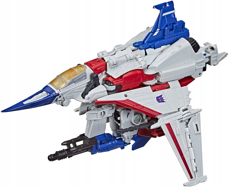TRANSFORMERS  DECEPTICON SAMOLOT STARSCR - widok 6 opakowania szczegoly zabawka kolekcja