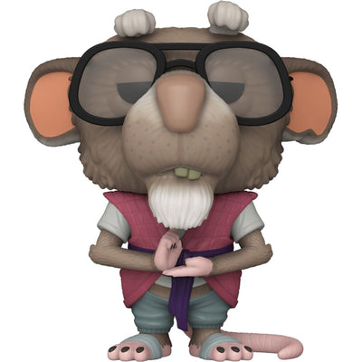 Funko POP TMNT Splinter 1400 - widok z tyłu opakowania - Master Splinter z filmu Mutant Mayhem