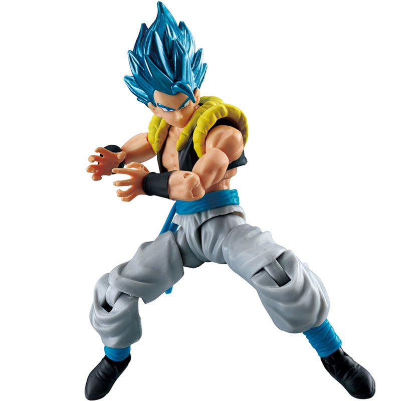 DRAGON BALL EVOLVE RUCHOMA  SUPER SAIYAN - widok 4 Bandai opakowanie szczegoly collectible