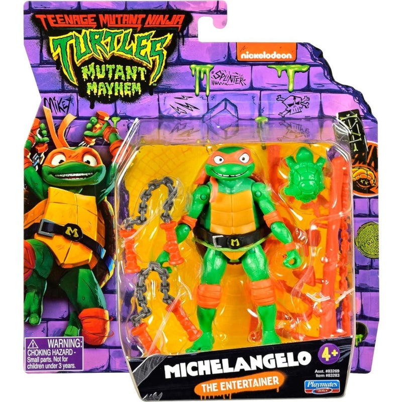 Zabawka WOJOWNICZE ŻÓŁWIE NINJA MUTANT MAYHEM  THE ENTERTA - kolekcjonerska Playmates premium dla dzieci