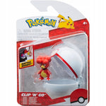 Zabawka POKEMON CLIP 'N' GO ZESTAW JAZWARES ORYGINALNA  MA - kolekcjonerska premium zabawki Aseo dla dzieci