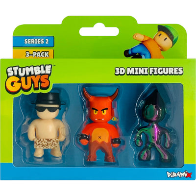 Zabawka STUMBLE GUYS ZESTAW FIGUREK 3-PAK THE FREE SPIRIT  - kolekcjonerska Diramix premium dla dzieci