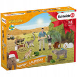 SCHLEICH WILD LIFE KALENDARZ ADWENTOWY D - widok 2 opakowania szczegoly zabawka kolekcja