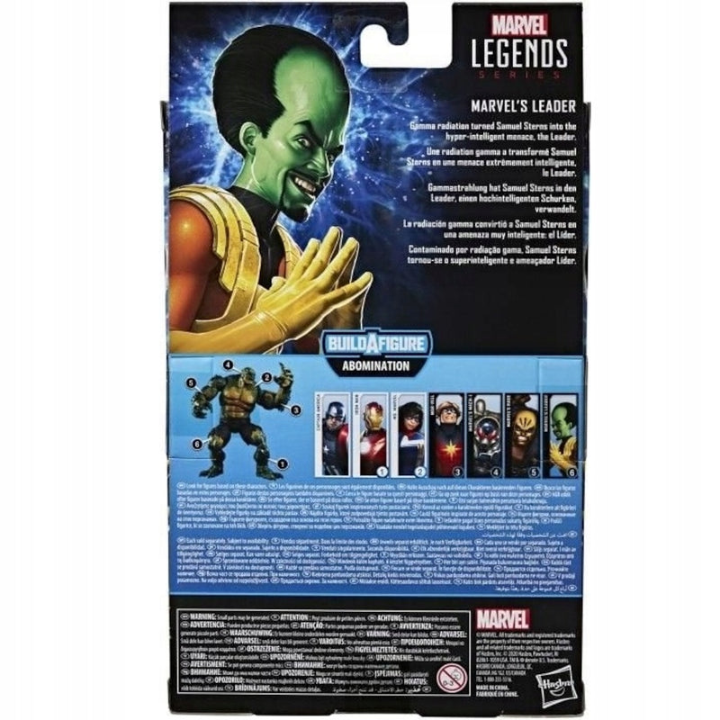 MARVEL LEGENDS RUCHOMA  MARVEL'S LEADER - widok 6 opakowania szczegoly zabawka kolekcja