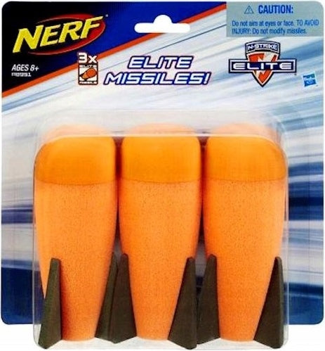 Zabawka NERF N-STRIKE ELITE RAKIETY POCISKI DO GRANATNIKA - kolekcjonerska premium zabawki Aseo dla dzieci