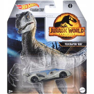 Zabawka HOT WHEELS JURASSIC WORLD DOMINION CHARACTER CARS  - kolekcjonerska premium zabawki Aseo dla dzieci