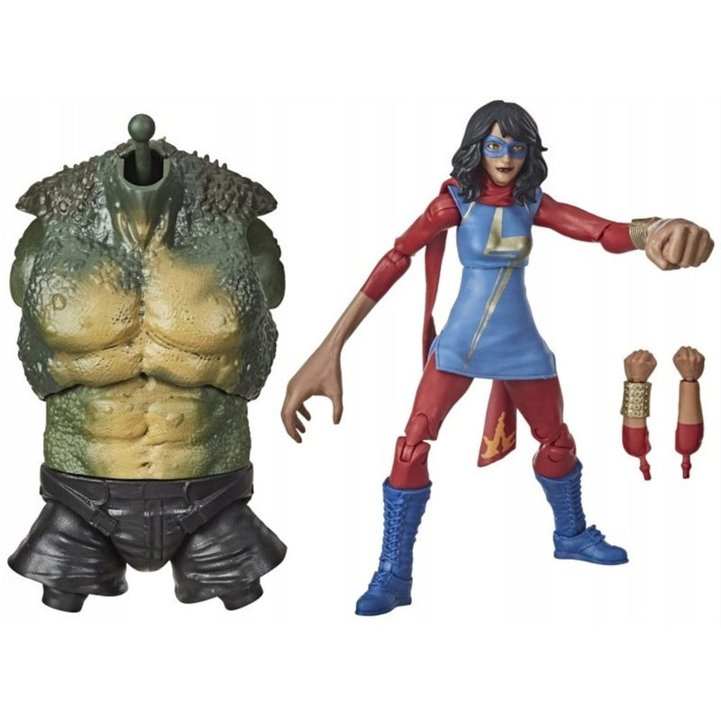 MARVEL LEGENDS  GAMERVERSE MS. MARVEL 17 - widok 2 opakowania szczegoly zabawka kolekcja