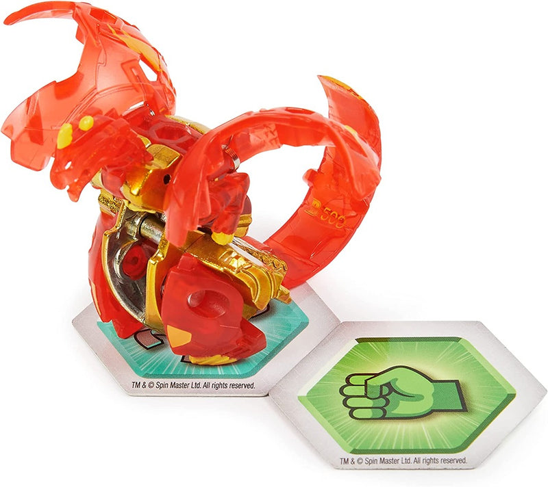 BAKUGAN EVOLUTIONS PLATINUM SERIES PYRUS - widok 3 opakowania szczegoly zabawka kolekcja