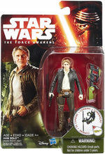 STAR WARS GWIEZDNE WOJNY  HAN SOLO HASBR - widok 2 opakowania szczegoly zabawka kolekcja