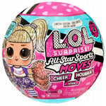 LOL SURPRISE ALL-STAR SPORTS MOVES CHEER - widok 2 opakowania szczegoly zabawka kolekcja