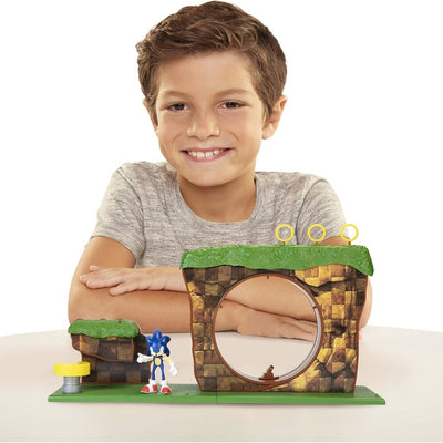 SONIC THE HEDGEHOG JAKKS PACIFIC ZESTAW  - widok 2 opakowania szczegoly zabawka kolekcja
