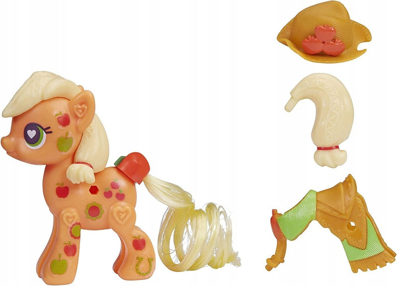 MY LITTLE PONY POP KUCYK  APPLEJACK HASB - widok 3 opakowania szczegoly zabawka kolekcja