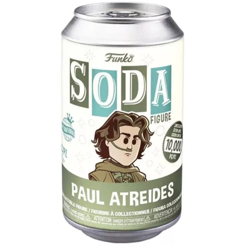 Funko POP FUNKO SODA FIGURE  DUNE PAUL ATREIDES - widok 3 tyl opakowania box kolekcjonerska
