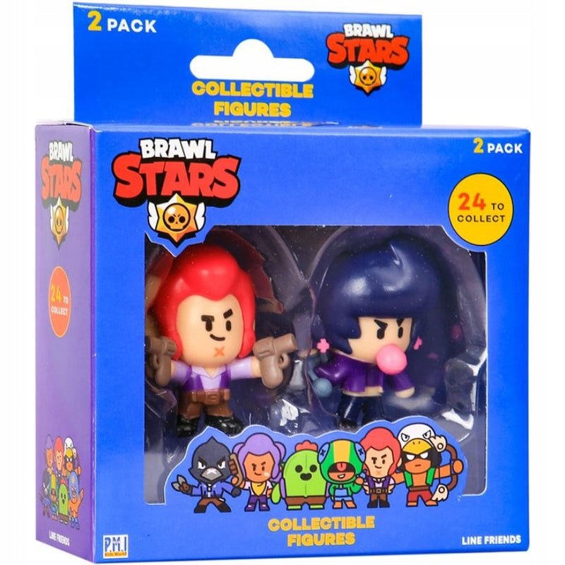 Zabawka BRAWL STARS PMI ZESTAW FIGUREK KOLEKCJONERSKICH 2- - kolekcjonerska premium zabawki Aseo dla dzieci