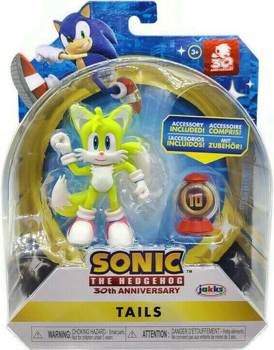 Zabawka SONIC THE HEDGEHOG SEGA  SHINY TAILS 10cm - kolekcjonerska premium zabawki Aseo dla dzieci