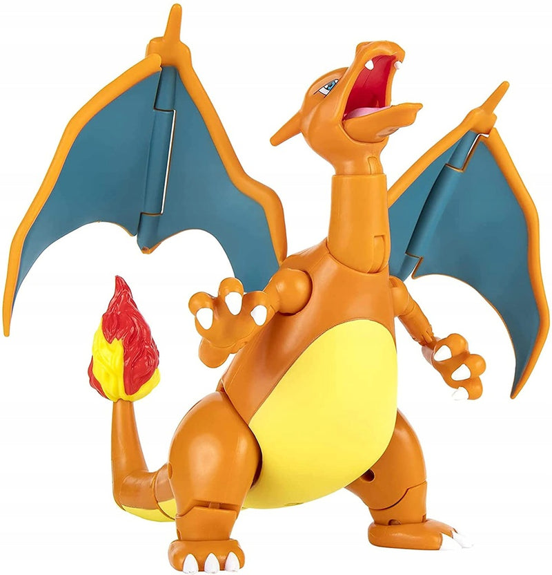 POKEMON RUCHOMA  DELUXE CHARIZARD JAZWAR - widok 4 opakowania szczegoly zabawka kolekcja