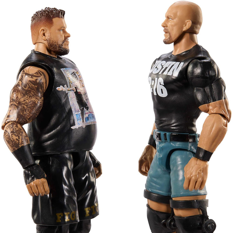 WWE MAIN EVENT SHOWDOWN 2-PAK KEVIN OWEN - widok 3 Mattel opakowanie szczegoly collectible