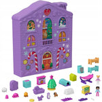 KALENDARZ ADWENTOWY POLLY POCKET DOMEK Z - widok 2 opakowania szczegoly zabawka kolekcja