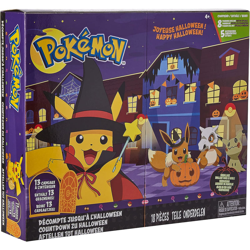 POKEMON KALENDARZ HALLOWEEN JAZWARES ORY - widok 7 opakowania Jazwares szczegoly kolekcja